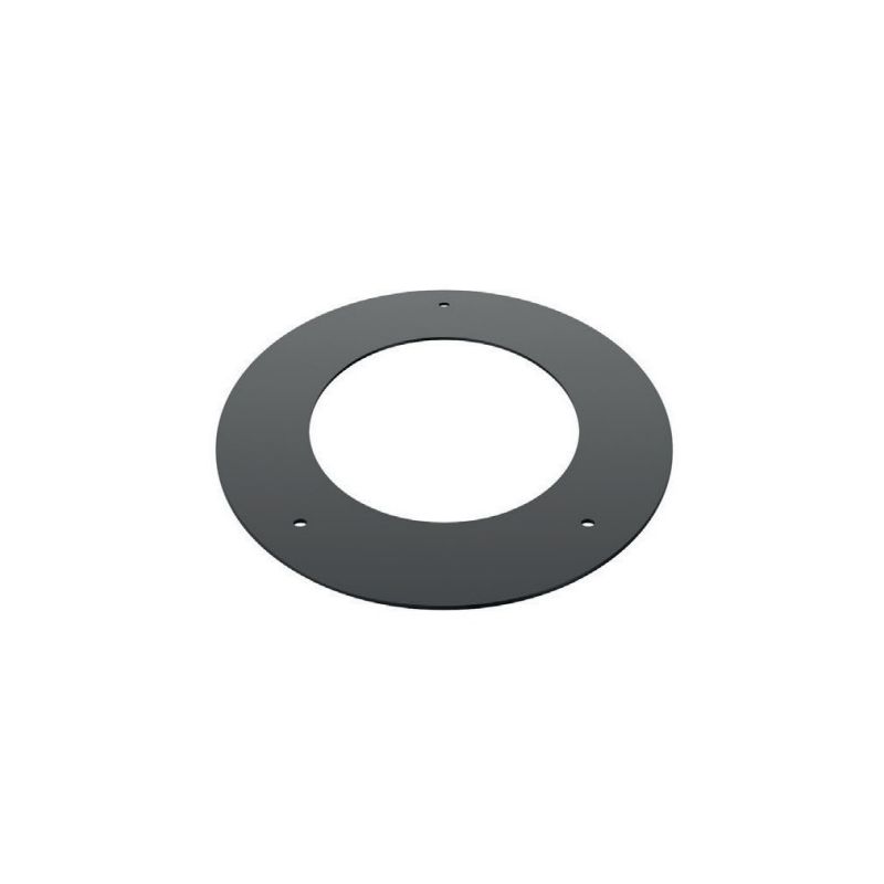 45° elliptical hole cover plate in pellet stove