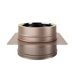 Intermediate plate supporting double wall flue ISO25 RUSTY De