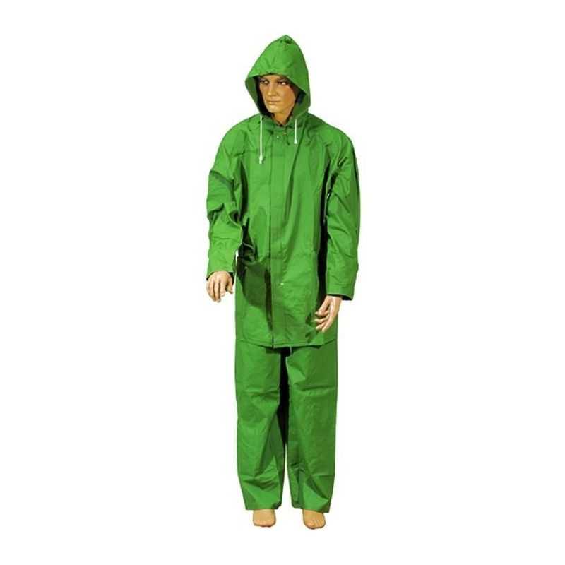 2-piece PVC raincoat jacket / pants