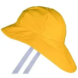 Cappello impermeabile in PVC da cantiere