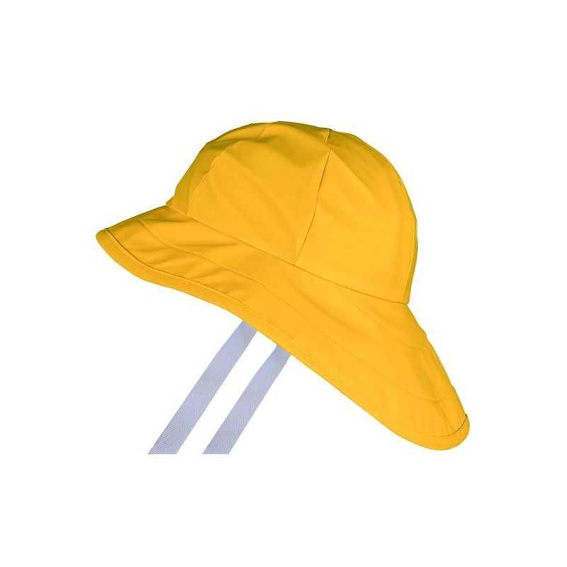 Cappello impermeabile in PVC da cantiere