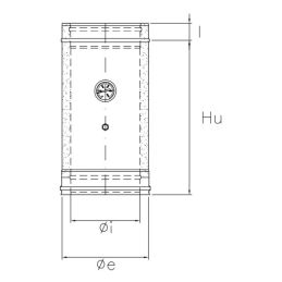 Modulo rilevamento fumi e temperature K2IC ISO25 RUSTY Canna