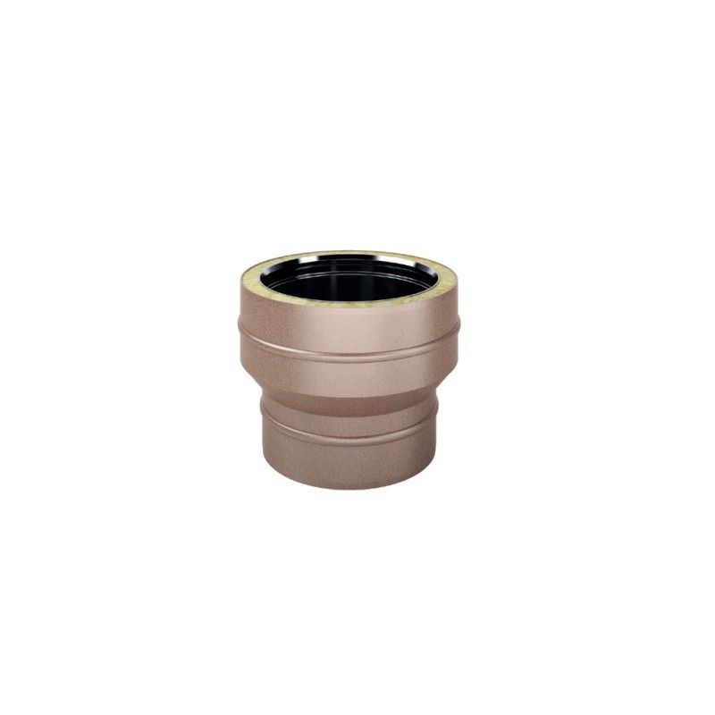 Single-double flue double wall junction ISO25 RUSTY De Marinis