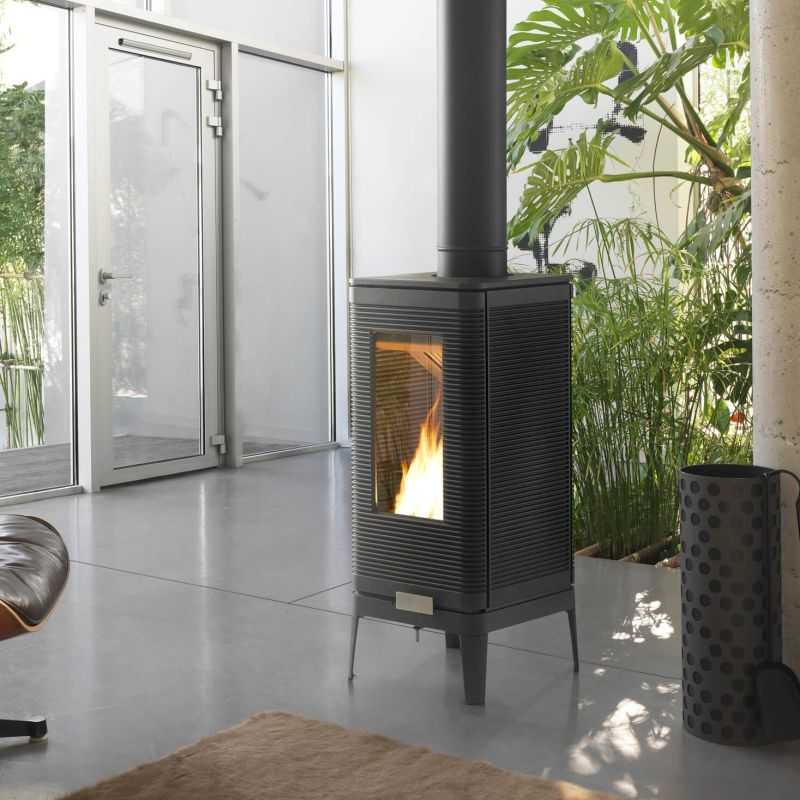 Wood stove INVICTA Caminetti Montegrappa IWAKI 7,0Kw