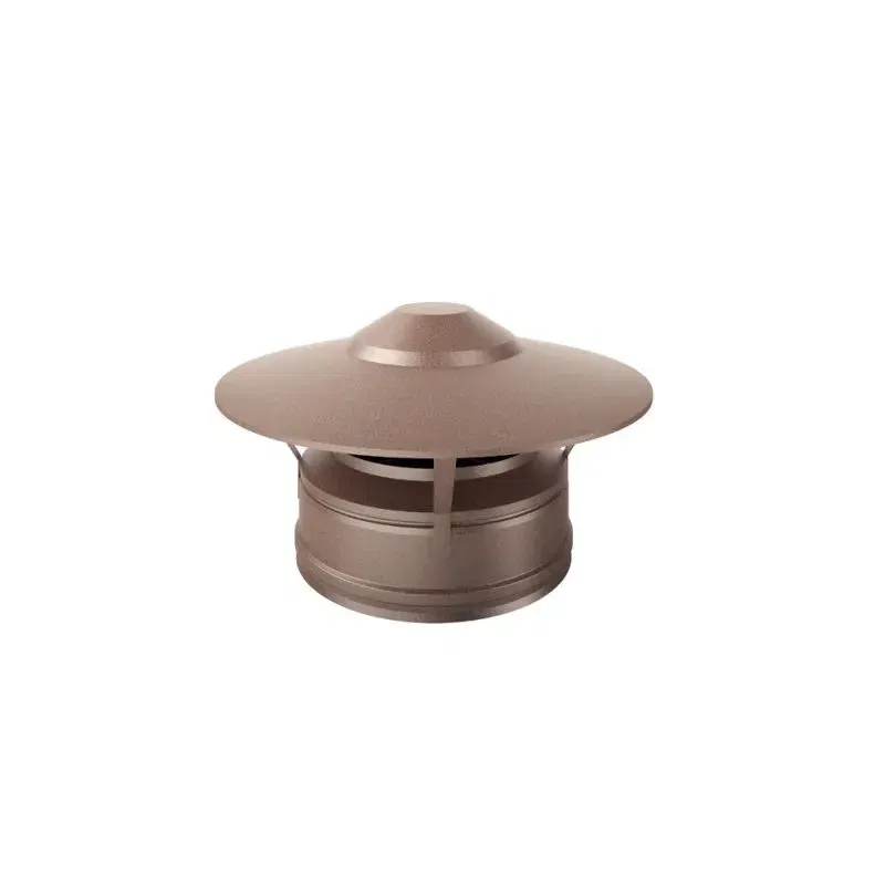 Cappello terminale parapioggia K2RCU ISO25 RUSTY Canna fumaria
