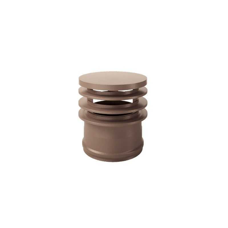 Ring terminal cap K2TLN ISO25 RUSTY Double wall flue