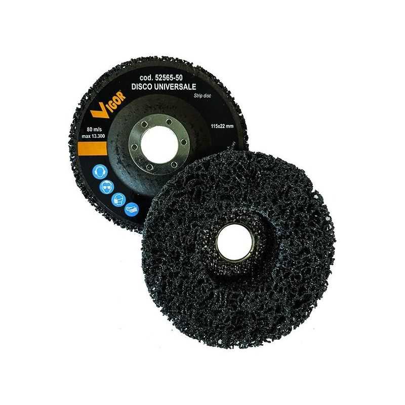 Felt disc to finish diam. 115mm VIGOR