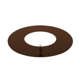 Rosette cover KCOFO RUSTY Double wall flue