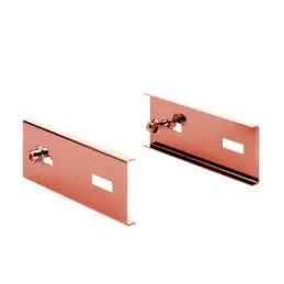 Flue - Extension for rules wall bracket. Copper (H50)