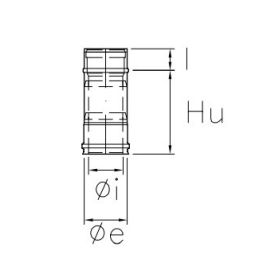 0.25 meter tube CUSCT2 CONDEX PPL / COPPER