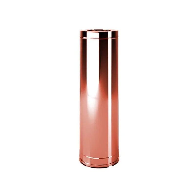 0.25 meter pipe R5T2 ISO50 Copper Double wall flue 0.25 meter pipe R5T2 ISO50 Copper Double wall flue