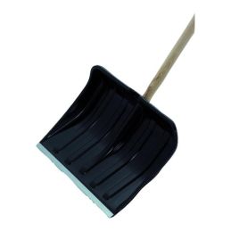 Snow shovel VIGOR snow pusher reinforced with short handle