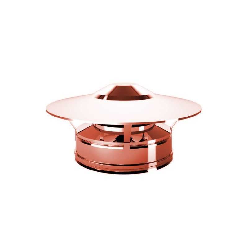 Rain cap R5CC ISO50 Copper Double wall flue