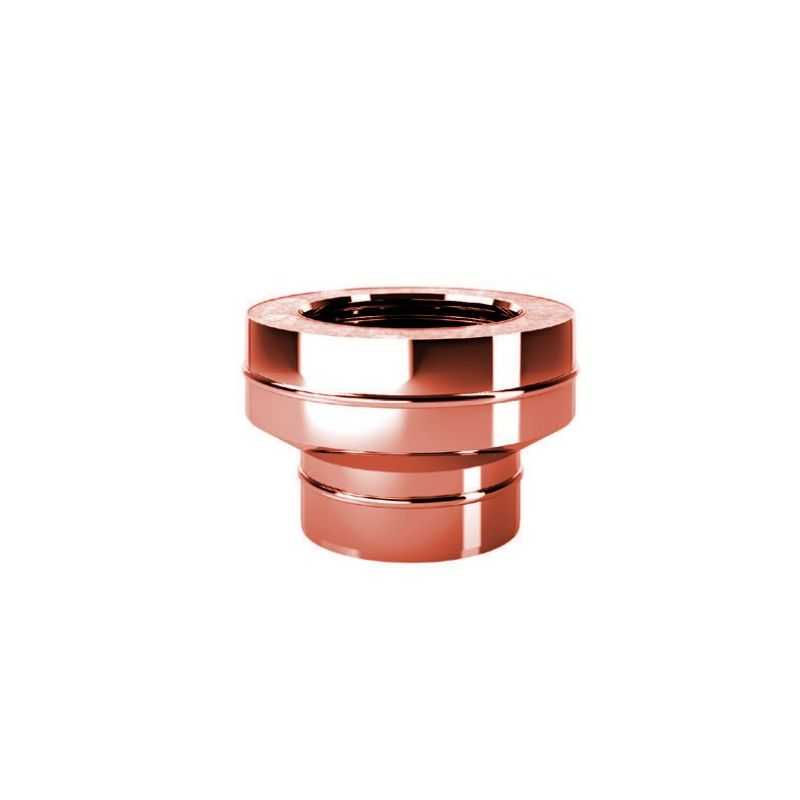 Single-double junction R5RCI ISO50 Copper Double wall flue