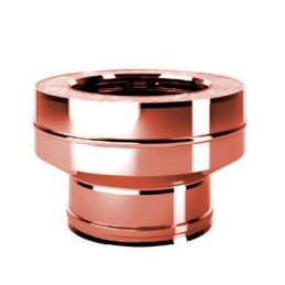 Single-double junction R5RCI ISO50 Copper Double wall flue