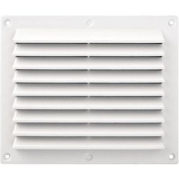 Rectangular plastic ventilation grill