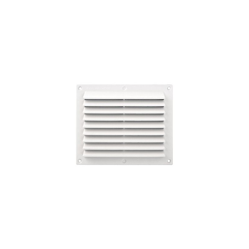 Rectangular plastic ventilation grill