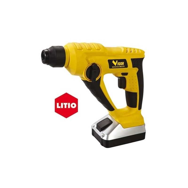 62/5000 Cordless rotary hammer VBH-18 Lithium Vigor 2 batteries