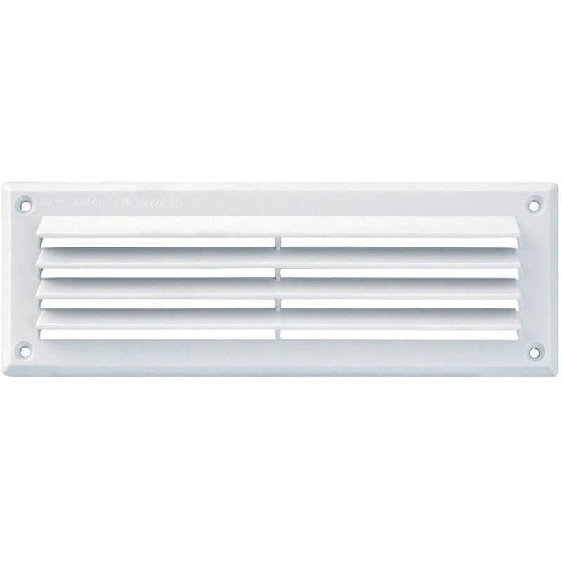 Rectangular plastic ventilation grille 230X78