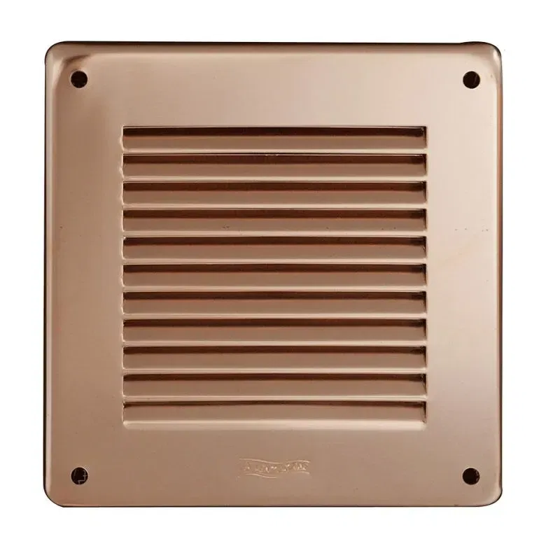 Griglia ventilazione in rame rettangolare 140X140