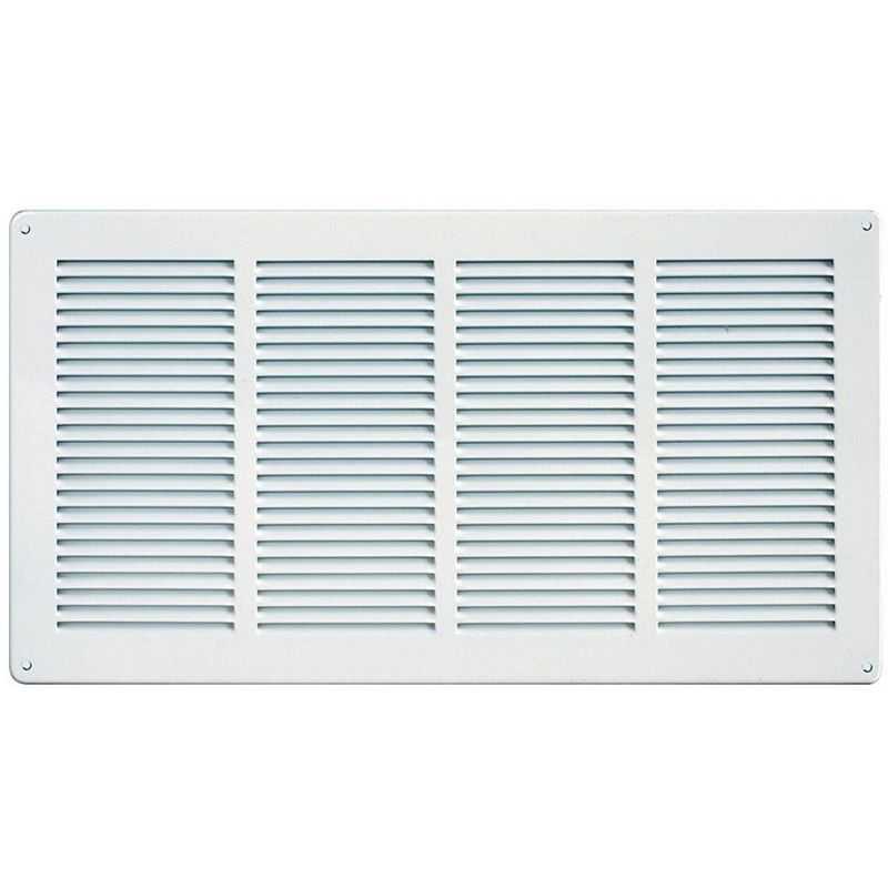 Rectangular plastic ventilation grille 500X227mm