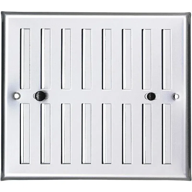 Griglia ventilazione in alluminio regolabile 190x168