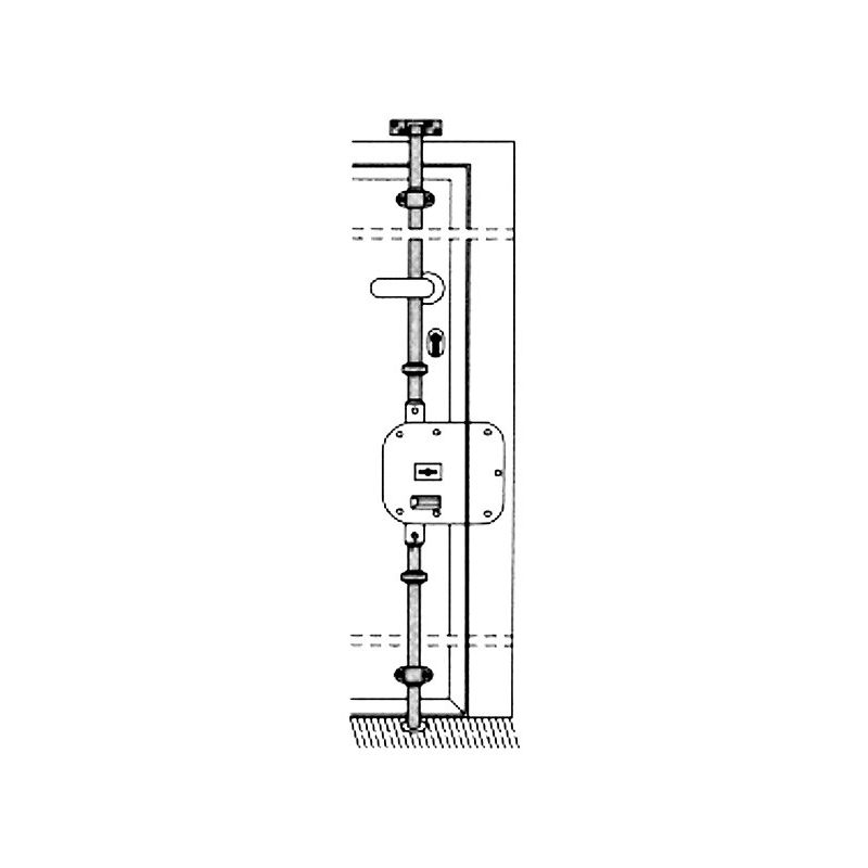 Rod series for triple locks CR 90-01 straight