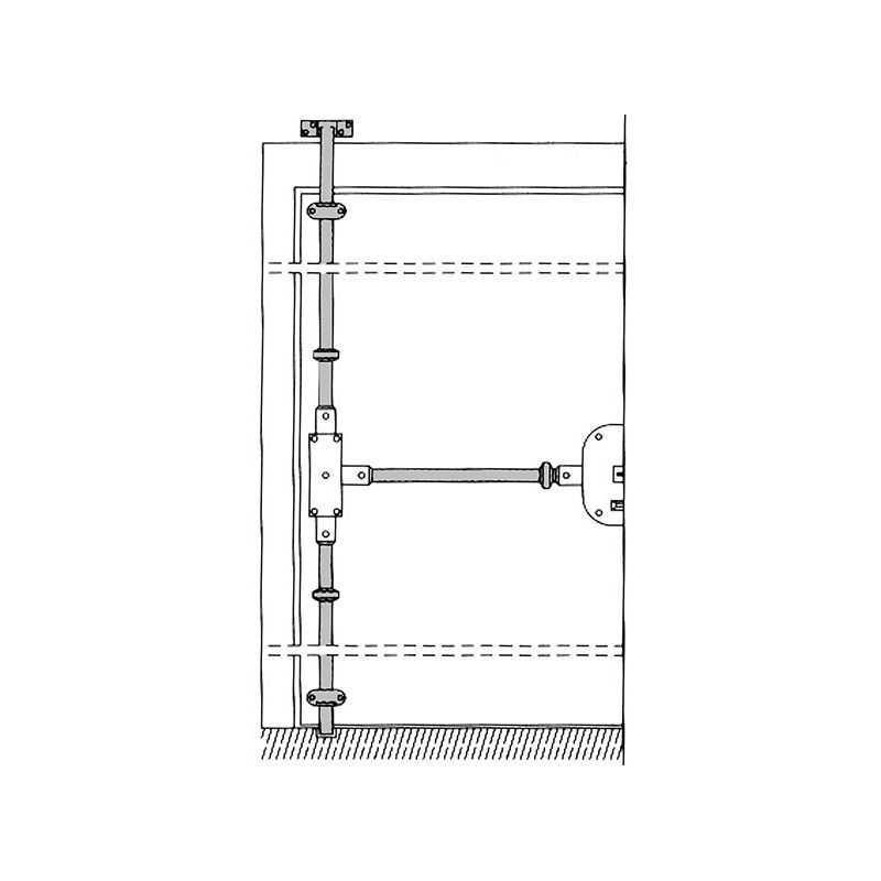 Serie aste DERIVAZIONE per serrature CR 93-01