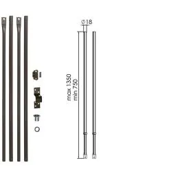 Triple lock rod series MOIA 100T