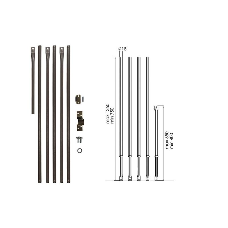 Quintuple lock rod series MOIA 100Q