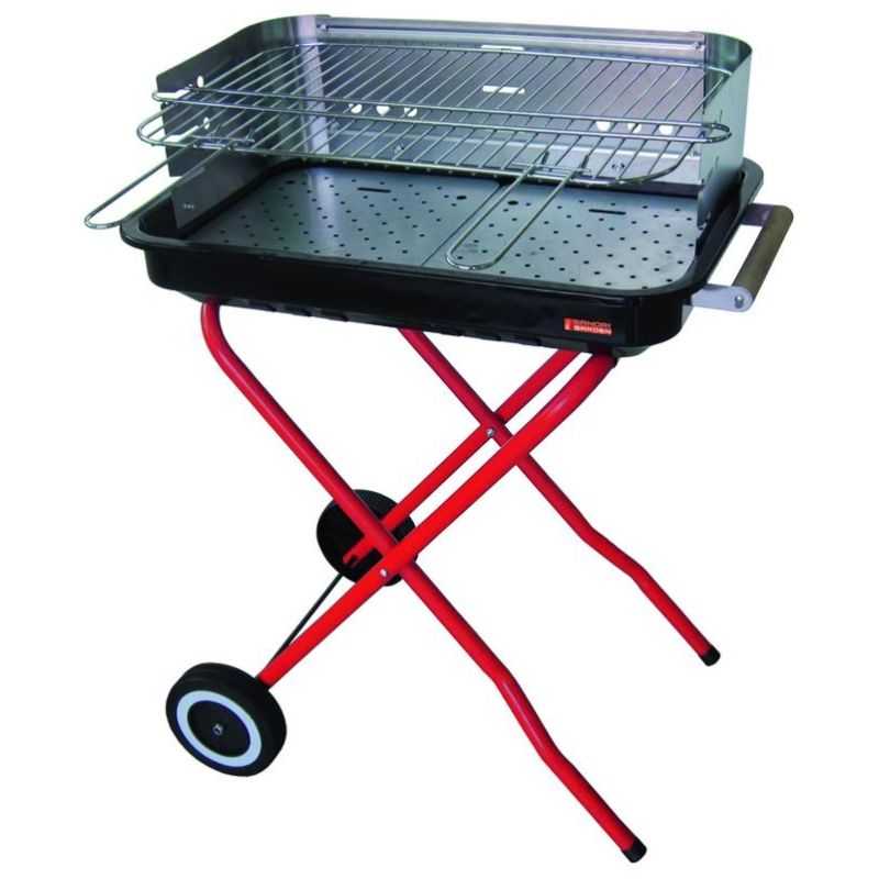 Barbecue a carbonella SandriGarden SG59-36 con ruote