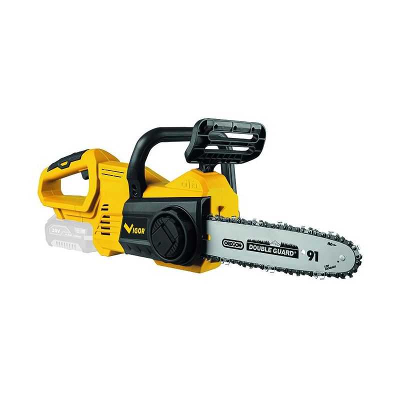 Electric chainsaw VIGOR V-E25/L 250mm (without BATTERY)