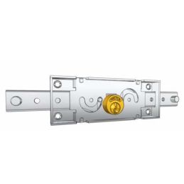 Central lock for roller shutter bolts bent PREFER A212