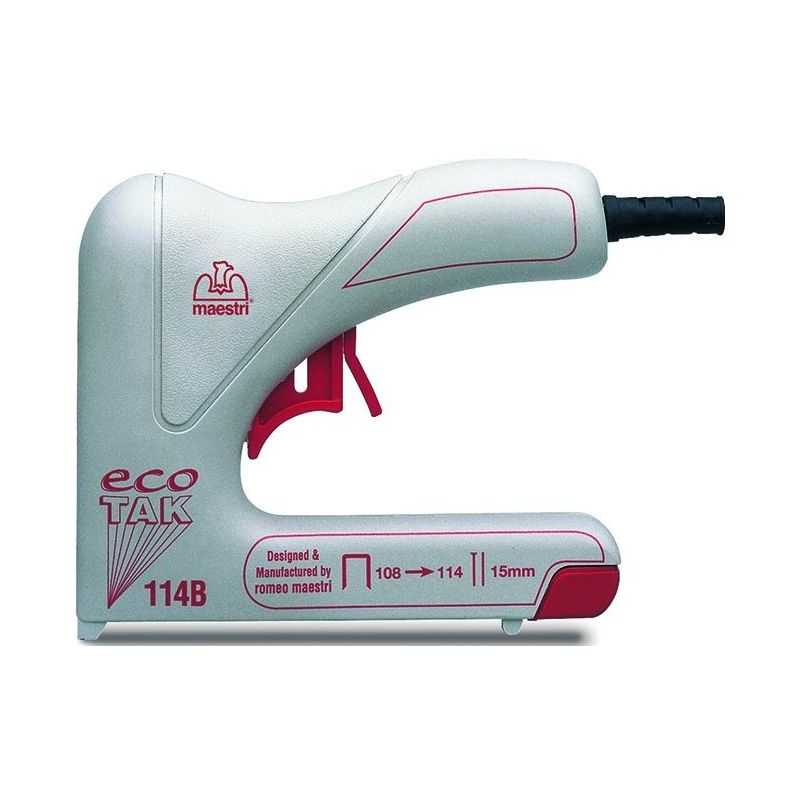 Electric stapler nailer MAESTRI ECOTAK 114-B