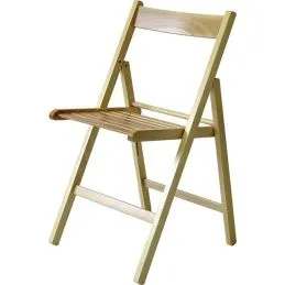 Sedia pieghevole in legno HAPPY HOUR Vigor
