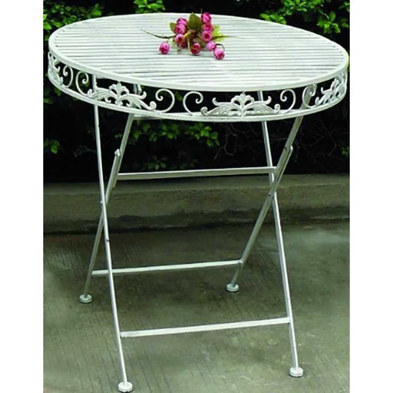 MIKA Vigor wrought iron folding table