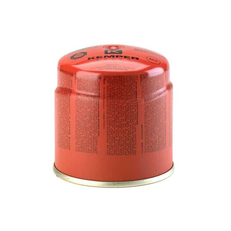 Camping gas cartridge CG190 (compatible with C 206) with valve