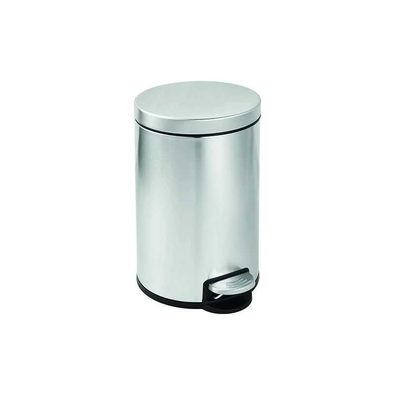 Pattumiera poubelle a pedale INOX lt.12