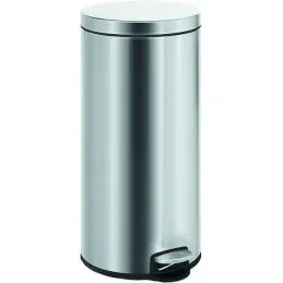 Pattumiera poubelle a pedale INOX lt.30