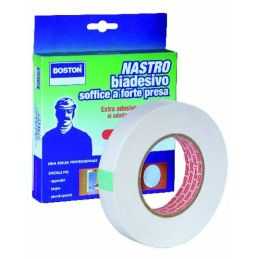 Nastro biadesivo 25x10mt BOSTON SOFT spugnoso