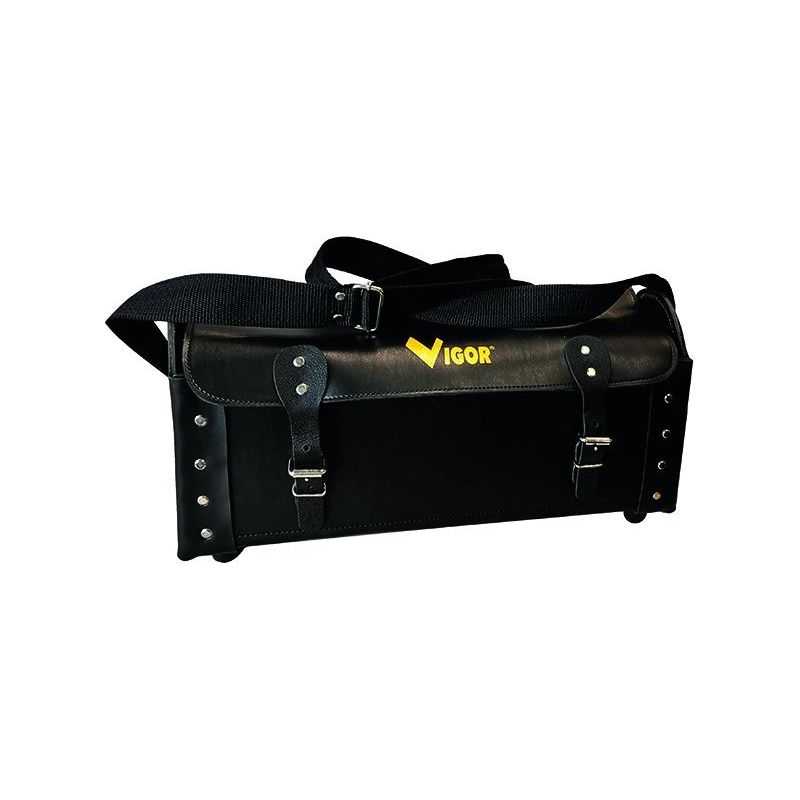 Tool bag for plumber VIGOR 41x13x18 leatherette