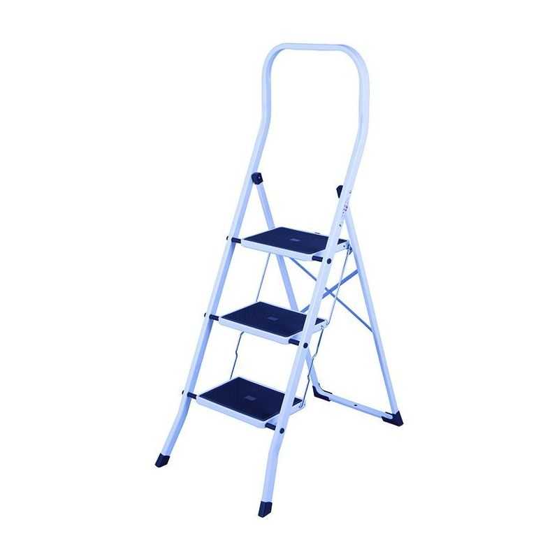 VIGOR MARY steel stool ladder 3 steps