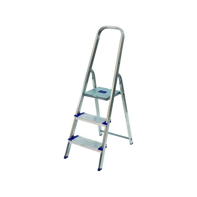 VIGOR MAXI 120 wide step aluminum ladder