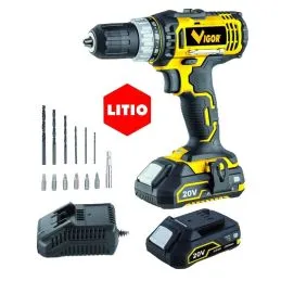 Trapano avvitatore Litio Vigor VI-T20/LI 20V 1.5Ah
