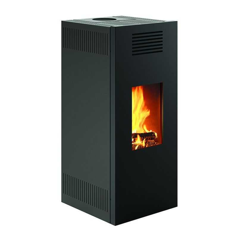 Wood stove Caminetti Montegrappa NOIR M L9V 9Kw 5 STARS