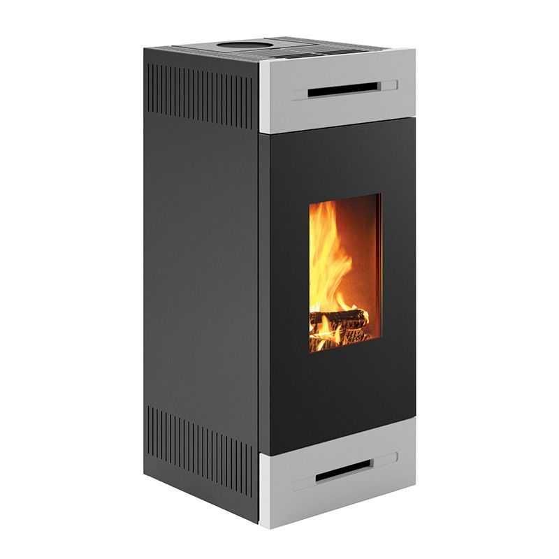 Wood stove Caminetti Montegrappa TILE M L9V 9Kw 5 STARS