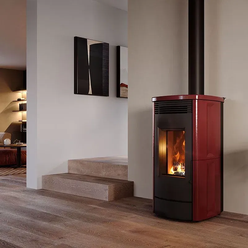 Ventilated wood stove Caminetti Montegrappa PIROGA 10,0Kw 5 Ventilated wood stove Caminetti Montegrappa PIROGA 10,0Kw 5