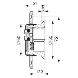 Defender® protettore per cilindro europeo Mottura TOP SYSTEM