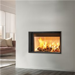 Montegrappa LIGHT 02 101x55 13 kW wood-burning fireplace