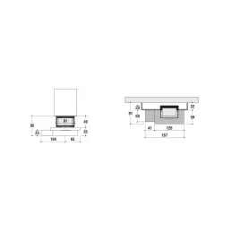 SLIDE cladding with BENCH for Montegrappa TECH-3 fireplace
